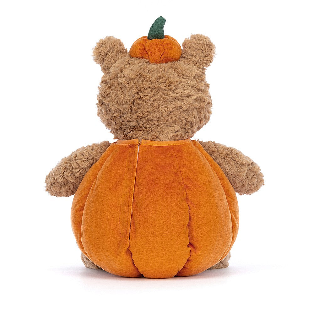 Jellycat London Bartholomew Bear Pumpkin (Retired Design)