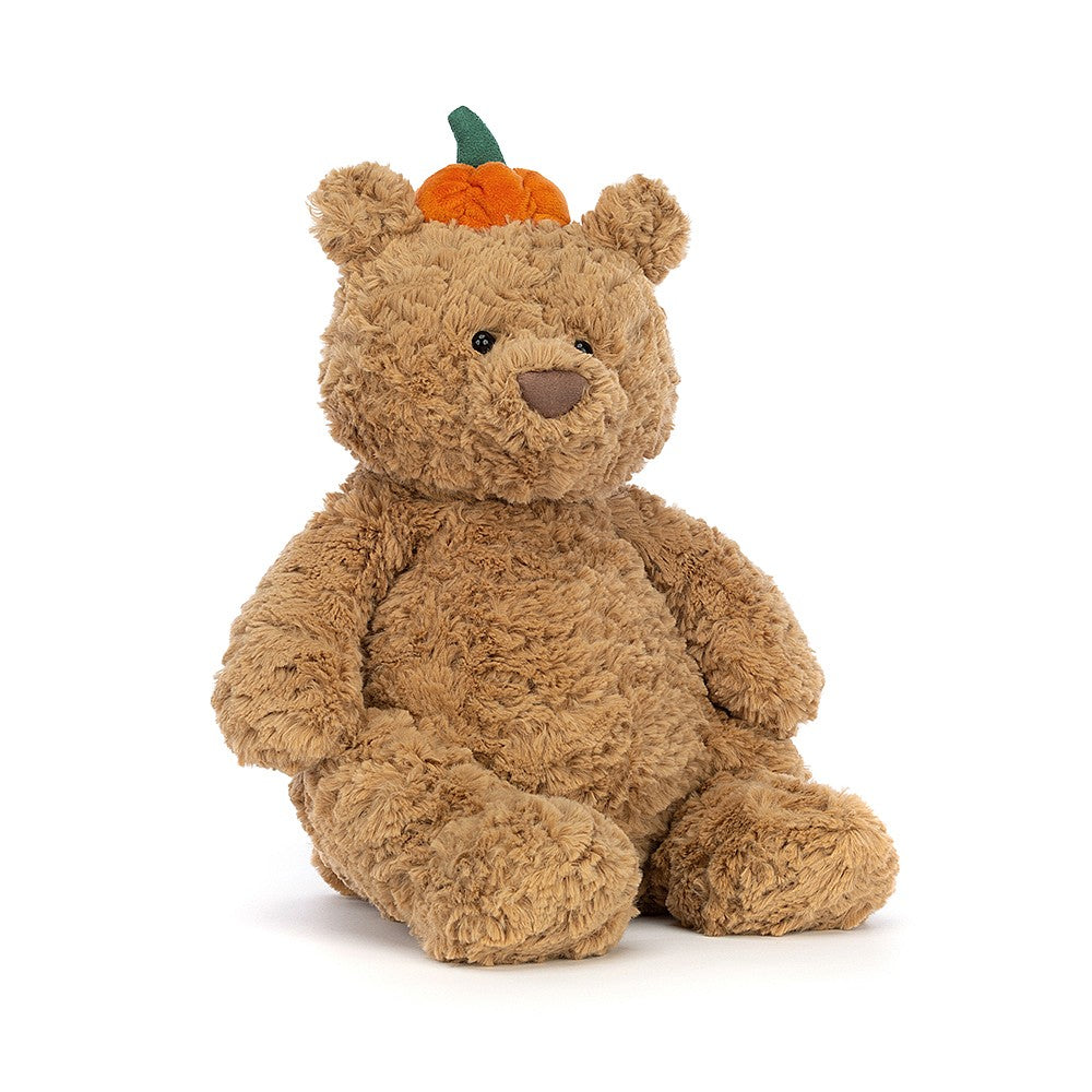 Jellycat London Bartholomew Bear Pumpkin (Retired Design)