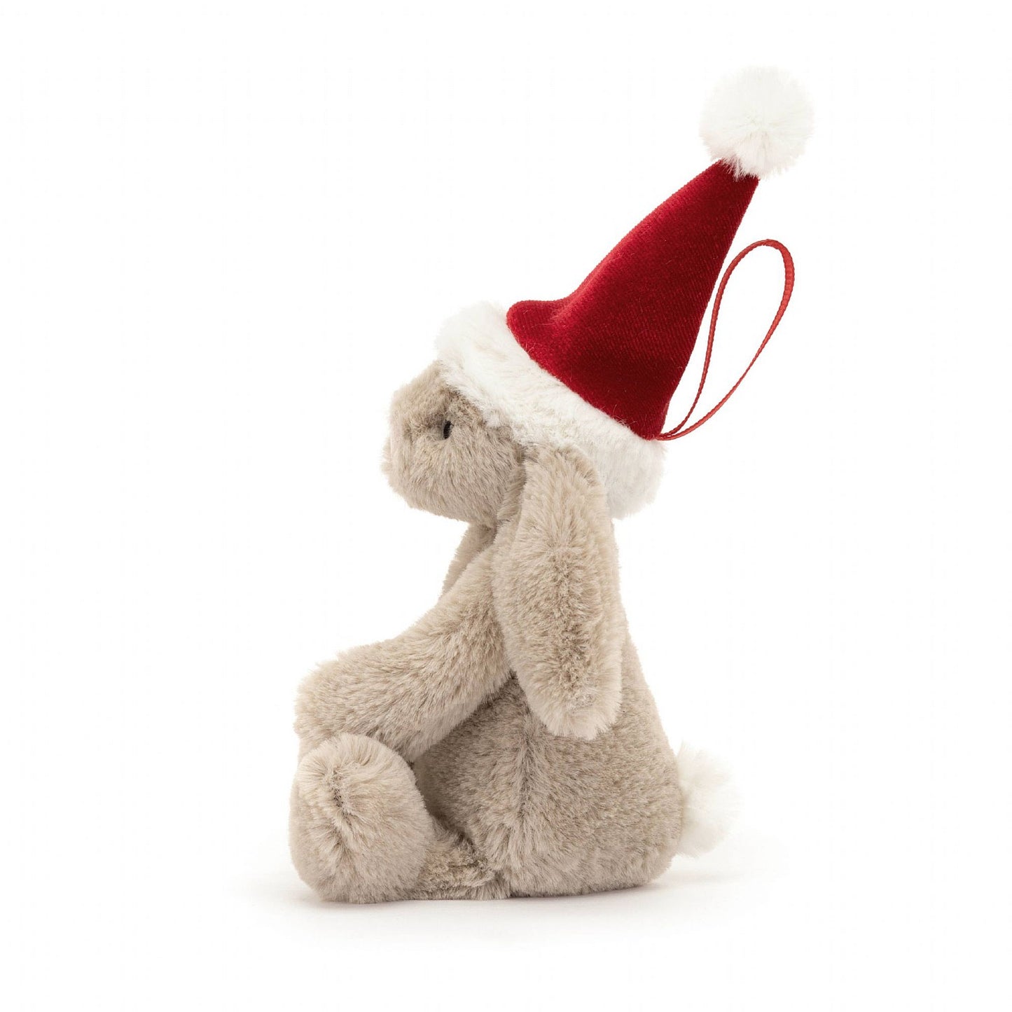 Jellycat London Bashful Christmas Bunny Decoration