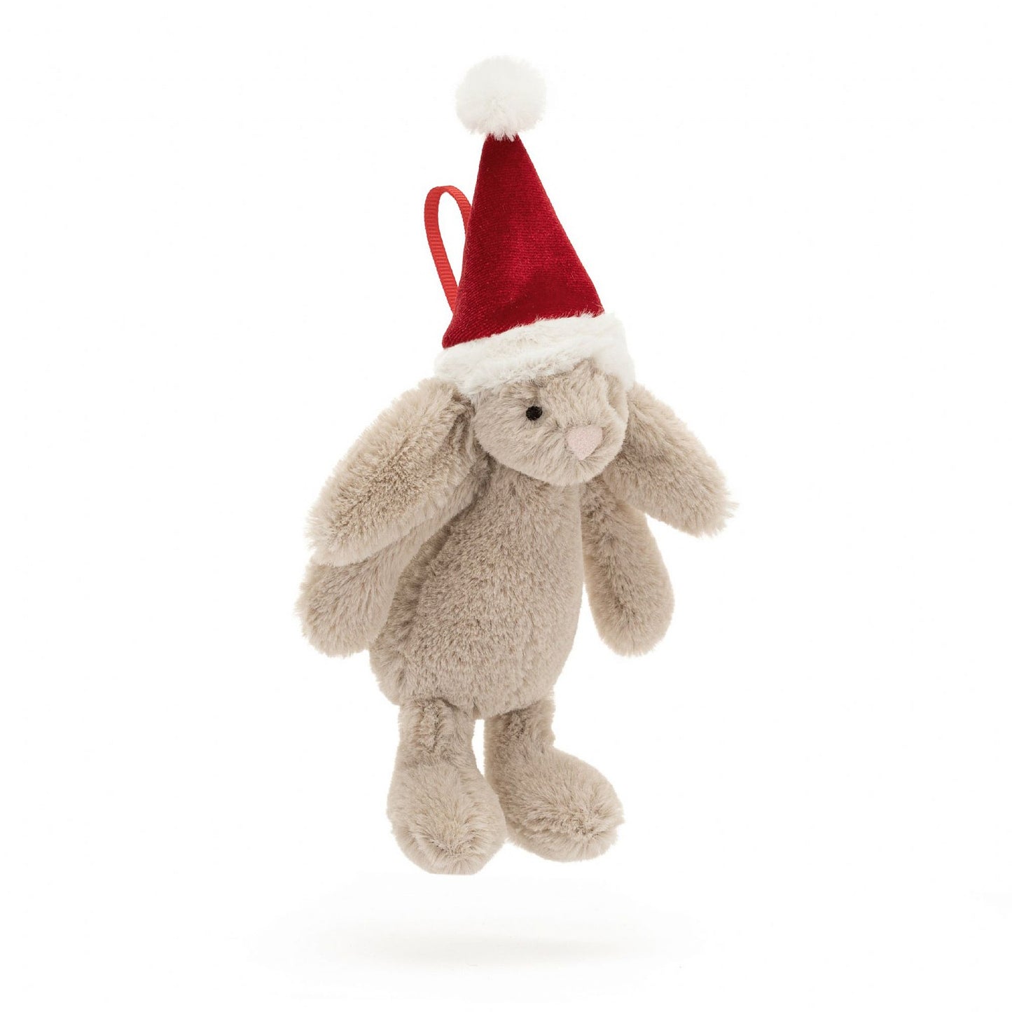 Jellycat London Bashful Christmas Bunny Decoration