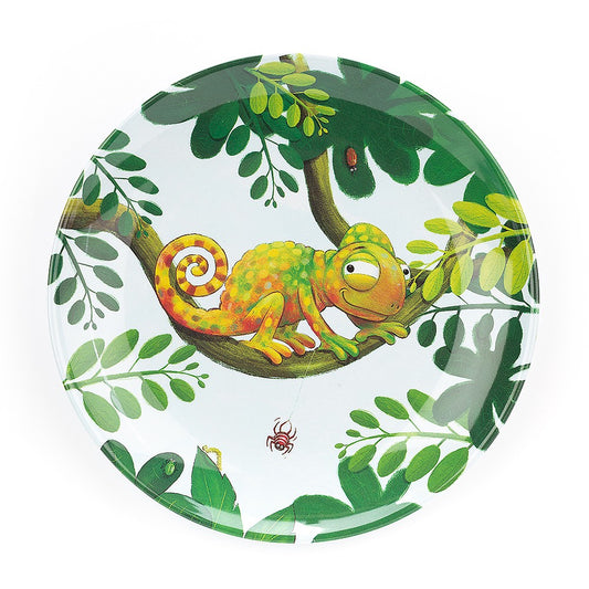 Jellycat London Colin Chameleon Melamine Plate