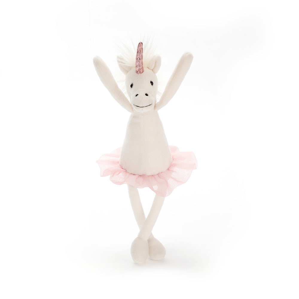 Jellycat London Dancing Darcey Unicorn (Retired Design)