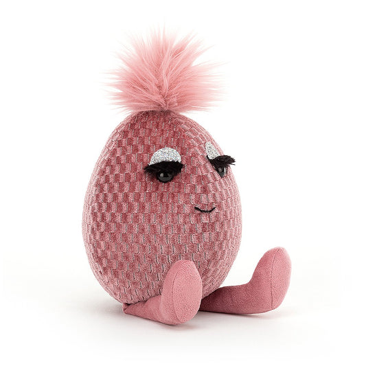 Jellycat London Fabbyegg Pink Topaz