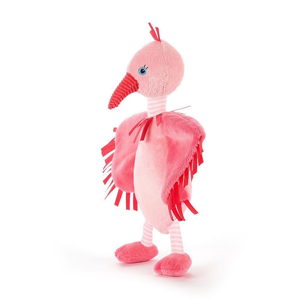 Jellycat London Flapper Flamingo Soother