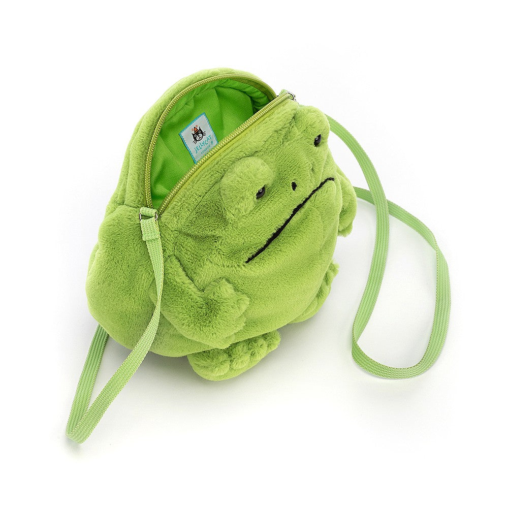 Jellycat London Ricky Rain Frog Bag