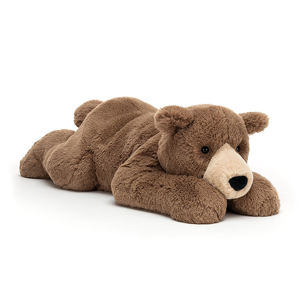 Jellycat London Woody Bear Lying- Retired