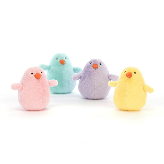 Jellycat London Chicky Cheepers Assortment (Set of 4) (Limited Spring 2022 Design)