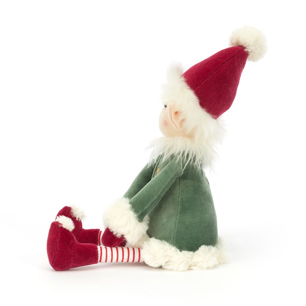 Jellycat London Christmas Leffy Elf - Small