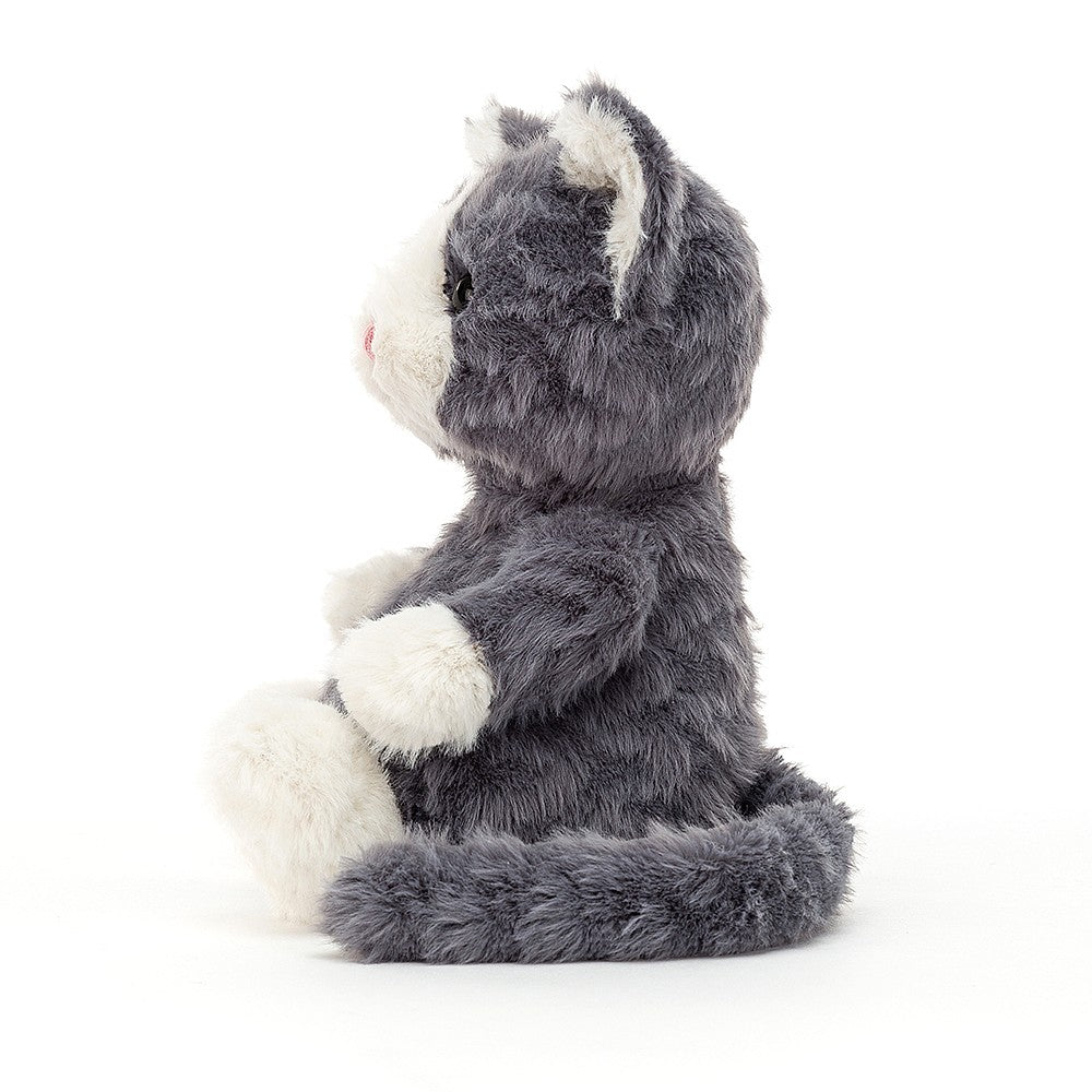 Jellycat London Mitten Kitten Storm (Retired Design)