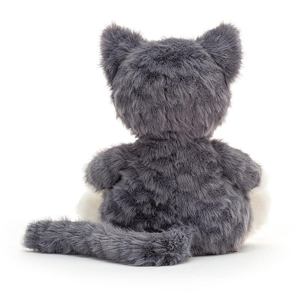 Jellycat London Mitten Kitten Storm (Retired Design)