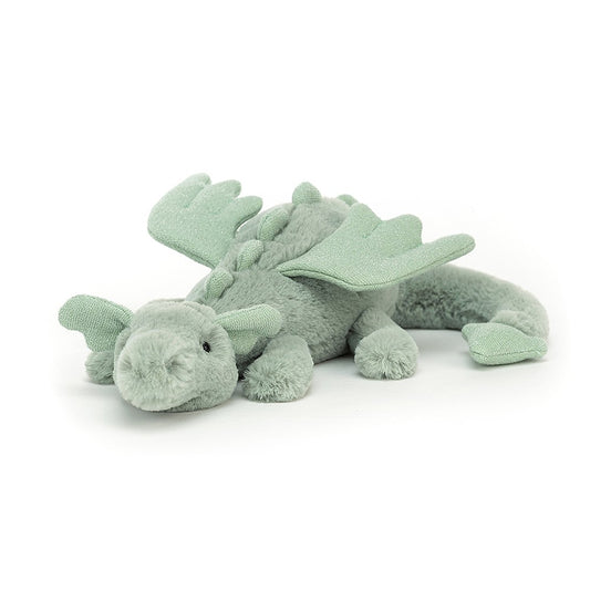 Jellycat London Sage Dragon Little (Retired Design)