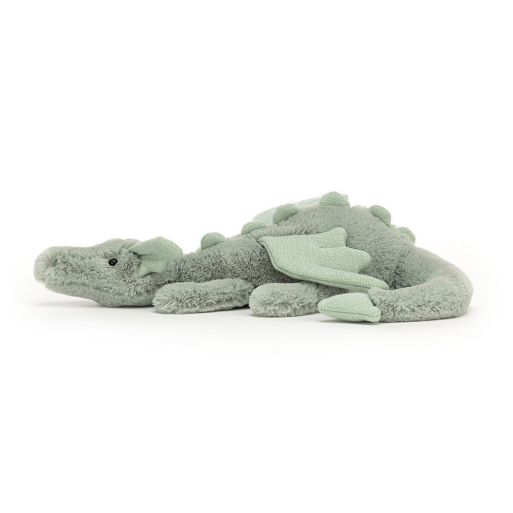 Jellycat London Sage Dragon Little (Retired Design)