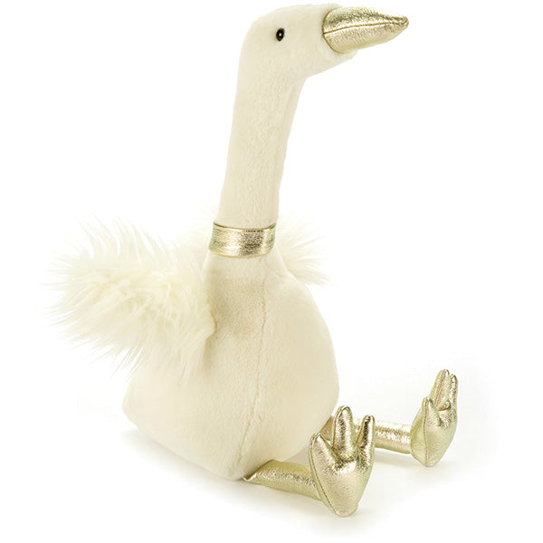 Jellycat London Christmas Sparkle Snow Goose (Retired Design)