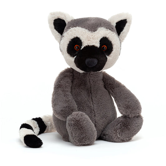 Jellycat London Bashful Lemur - Medium (Retired Design 2022)