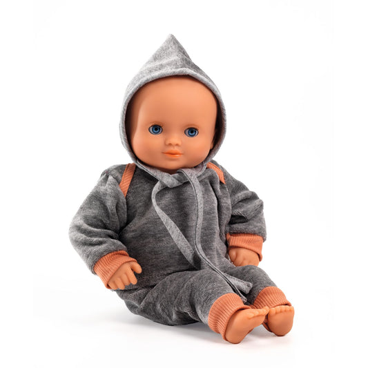 DJECO Pomea Dolls Clothes - Pearl Gray